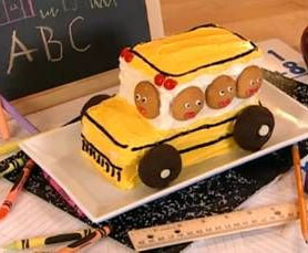 School Bus Cake