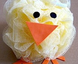 Bath Poof Chick