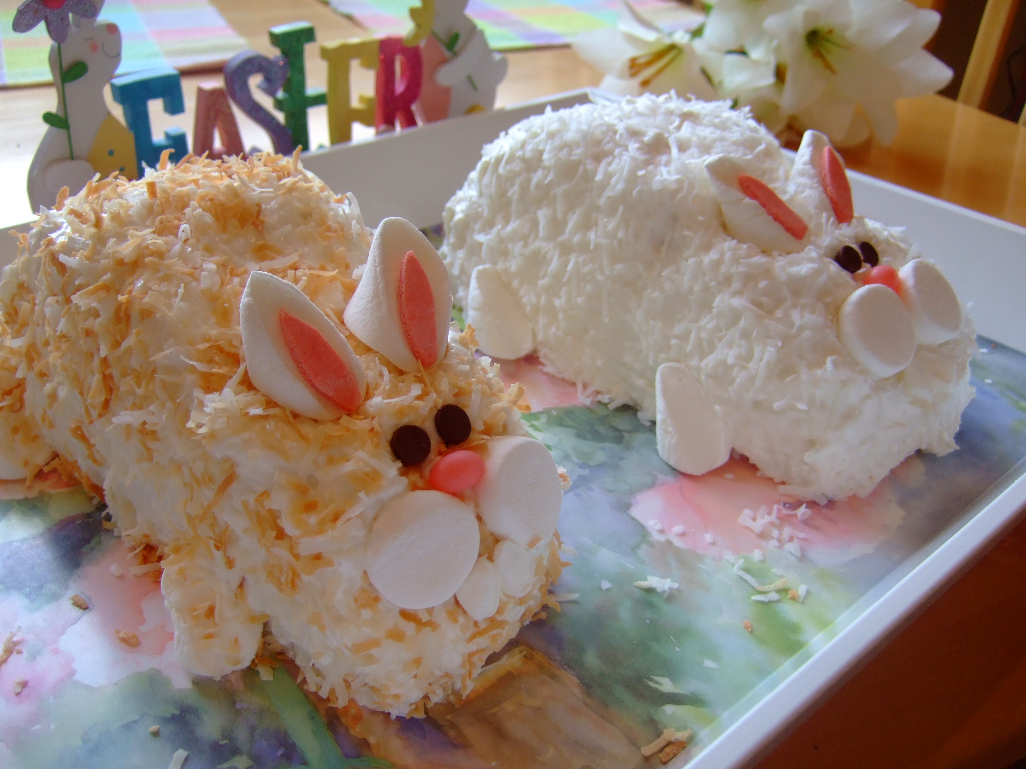 Easter Bunny Cakes