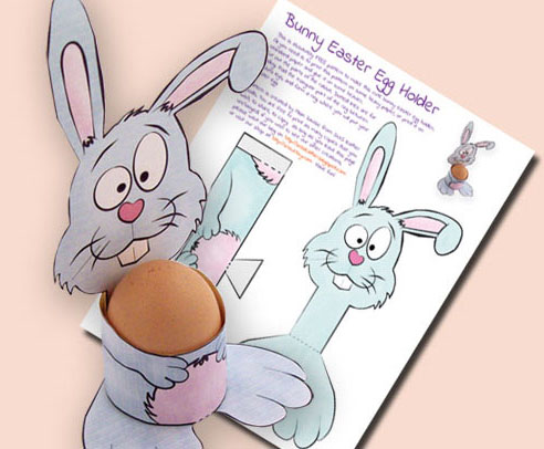 Funny Bunny Egg Holder