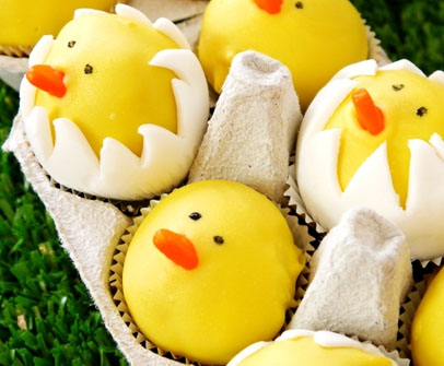 Chick Cake Pops