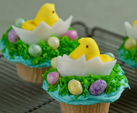 Chick Cupcakes