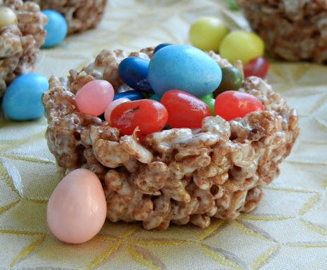 Cocoa Krispie Bird Nest