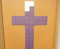 Easter Countdown Cross