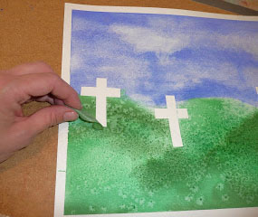 Cross Resist Painting