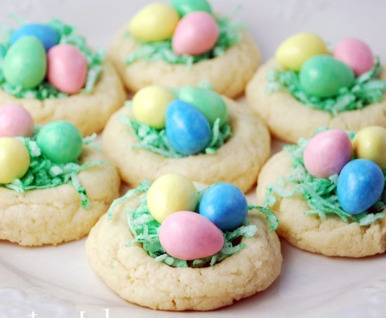 Easter Nest Cookies