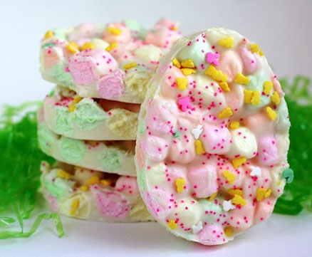 Easter Marshmallow Bark