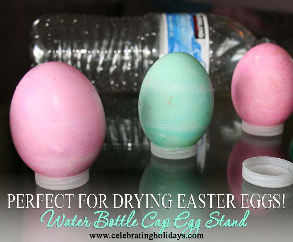 Water Bottle Caps for Drying Eggs