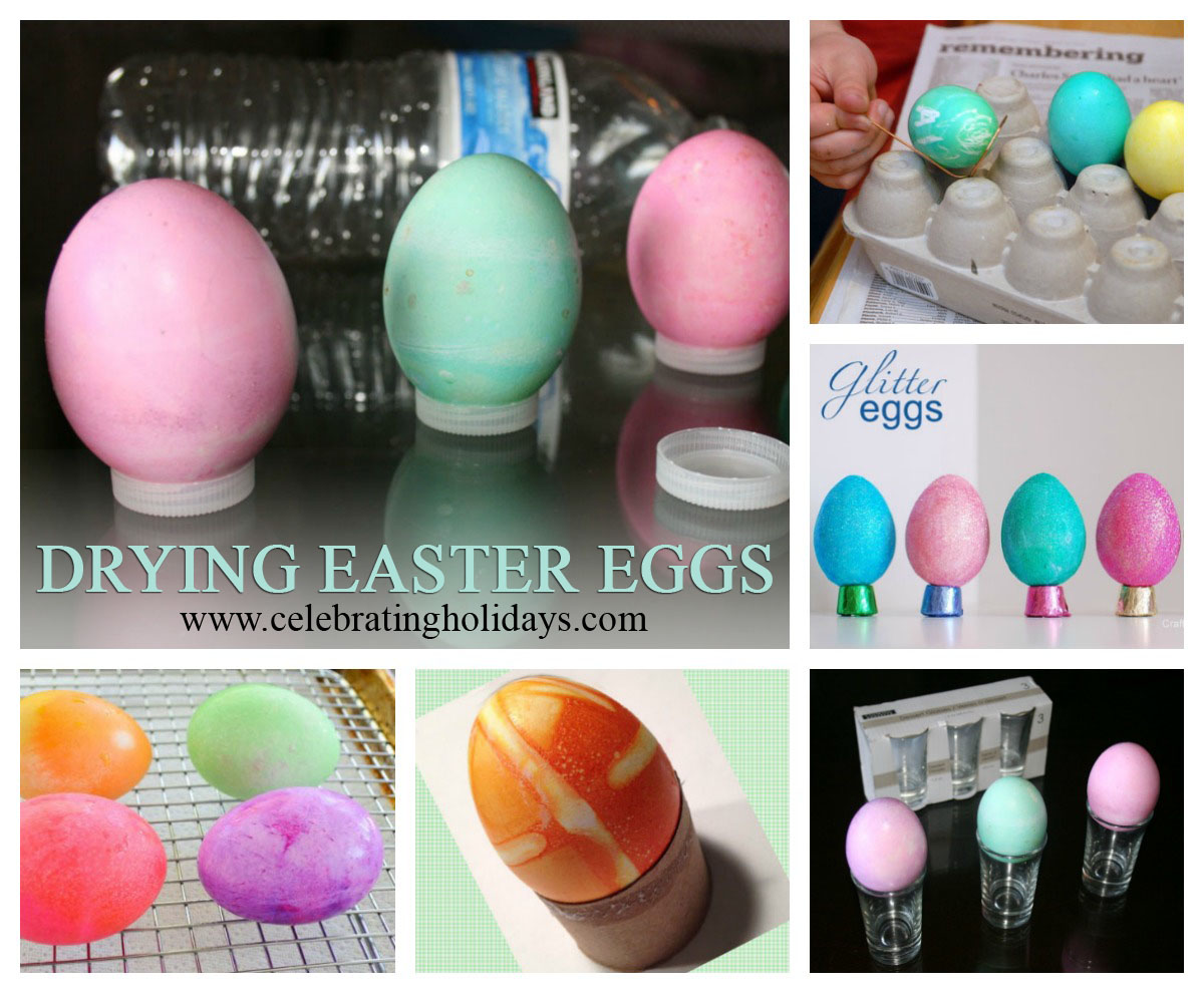 Easter Egg Drying Methods