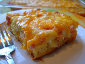 Ham and Egg Casserole Recipe | Celebrating Holidays