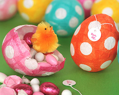 Papier Mache Eggs