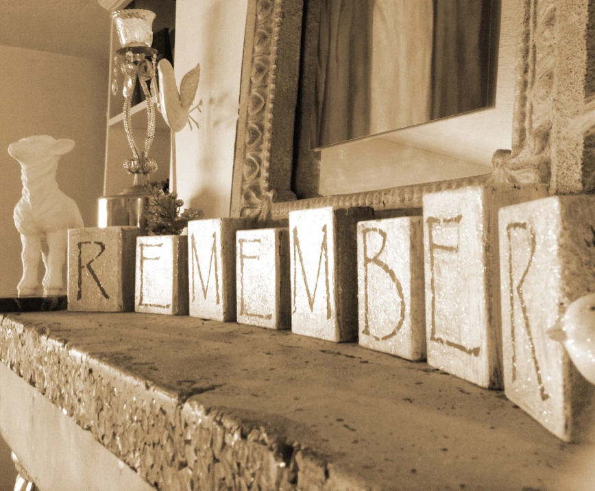 Remember Letter Art