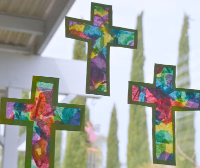 Stained Glass Cross