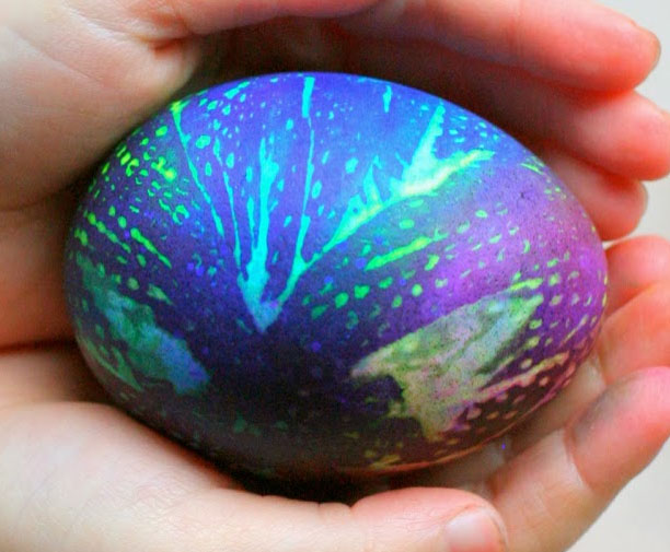 Tie Dye Eggs