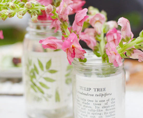 Easter Vase in a Jar