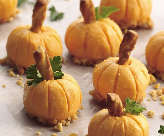 Cheeseball Pumpkins