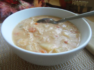 Creamy Chicken Soup Recipe