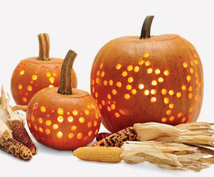 Drilled Pumpkins