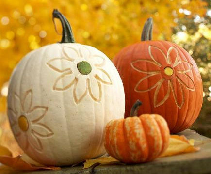 Flower Pumpkins