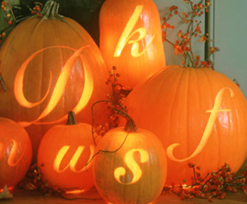 Monogram Pumpkins