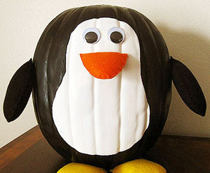 Penguin Pumpkin