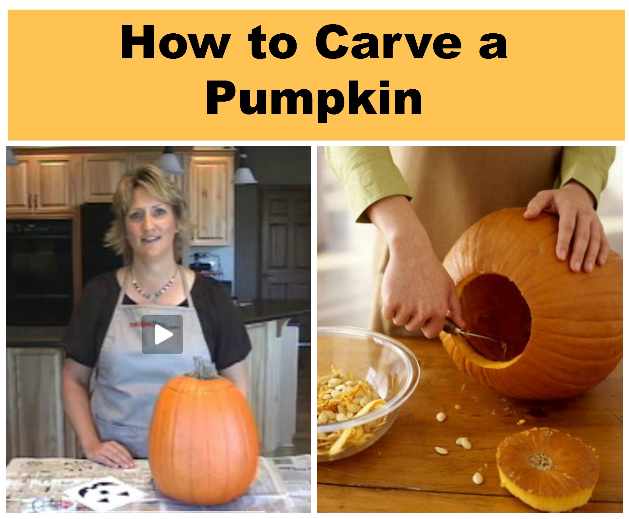 How to Carve a Pumpkin