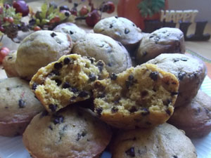 Pumpkin Chocolate Chip Muffins