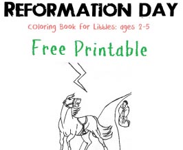Reformation Day Coloring Book
