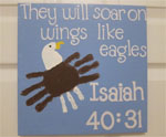 Bald Eagle Handprint Craft