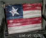 DIY Beadboard Flag for July 4th