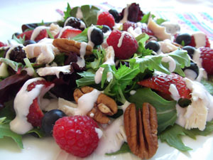 Berried Treasure Salad for July 4th