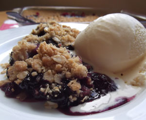 Blueberry Crisp