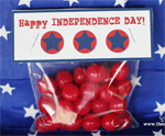 July 4th Treat Bag Topper