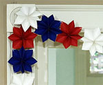 Paper Star Patriotic Garland 2