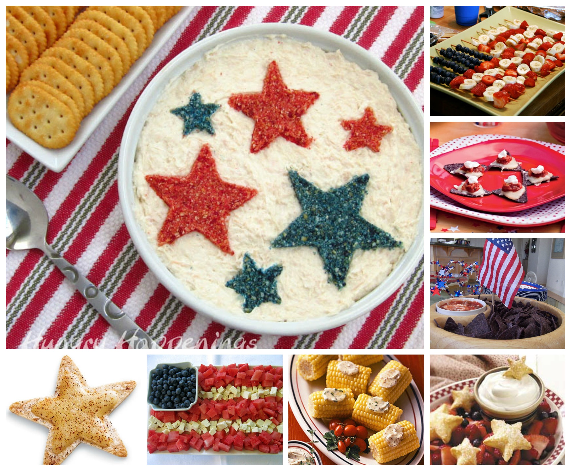 July 4th Appetizer Ideas