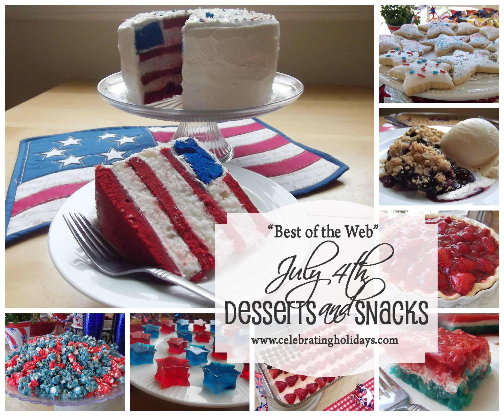 Best of the Web July 4th Dessert Ideas