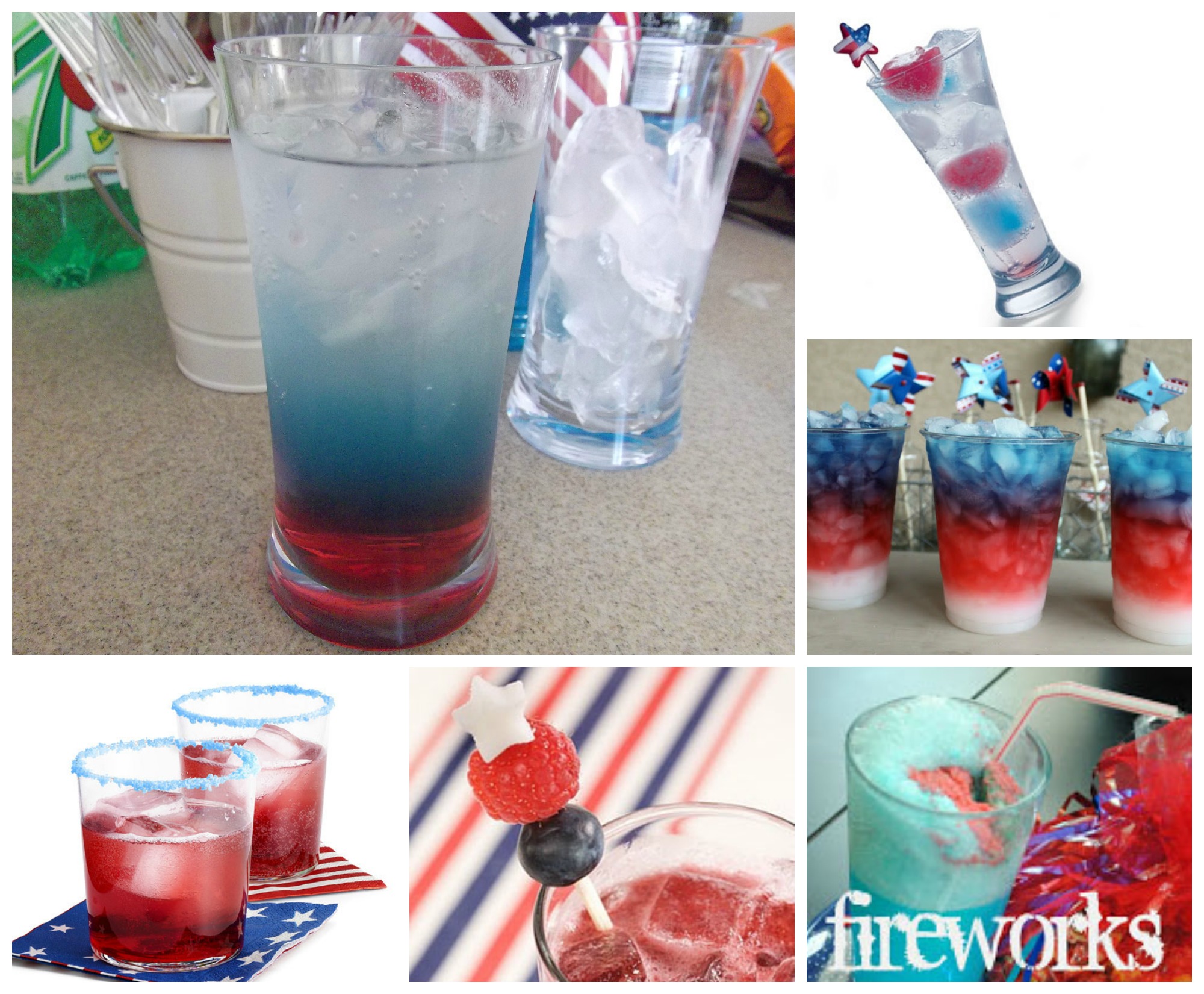 July 4th Drink Ideas