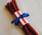 Patriotic Licorice Favor