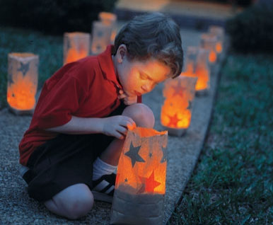 July 4th Luminary Lunchbags