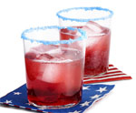 Pop Rocks Rimmed Soda for July 4th