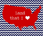 Land I Love Free Printable Art