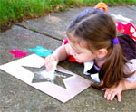 Sidewalk Chalk for July 4th