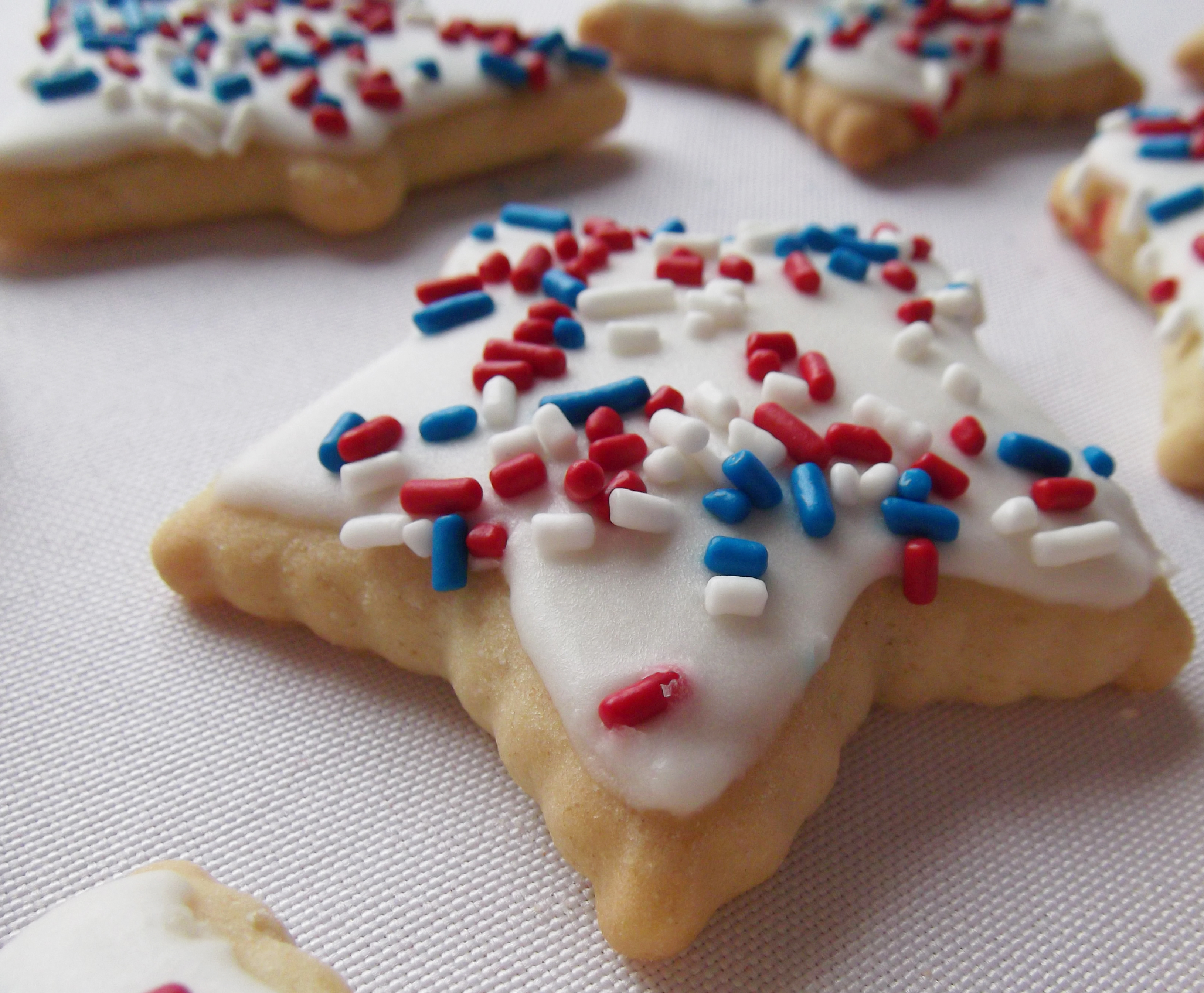 July 4th Sugar Cookies