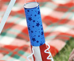 Frozen Juice Container Patriotic Windsocki