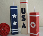 DIY Wooden Block Firecracker Decoration