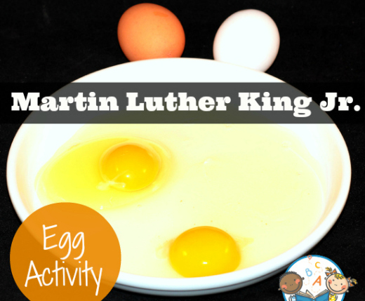 Martin Luther King, Jr. Day Egg Object Lesson
