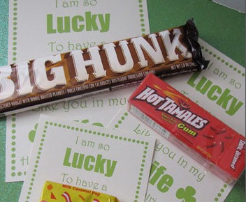 St. Patrick's Day Candy Grams