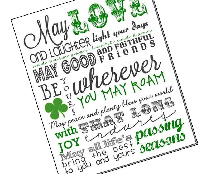 Irish Blessing 1