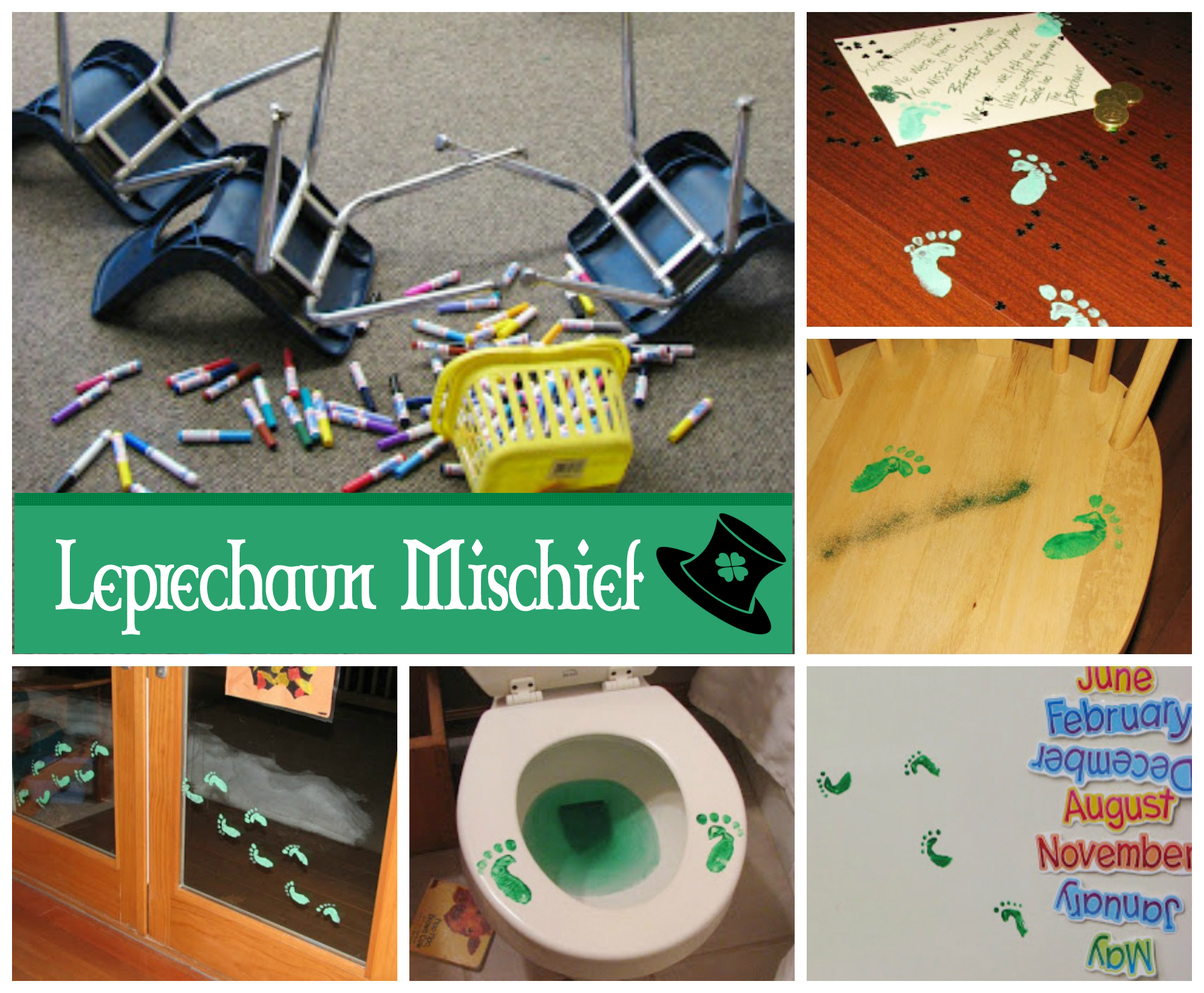 Leprechaun Mischief Ideas for St. Patrick's Day