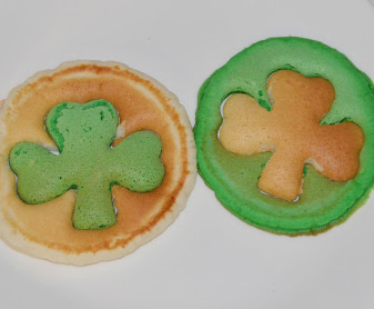 Shamrock Pancakes